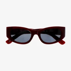 Burgundy sunglasses