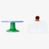 Cake stand with glass lid - 25 cm