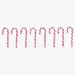 Candy canes with peppermint flavour - 8 pcs