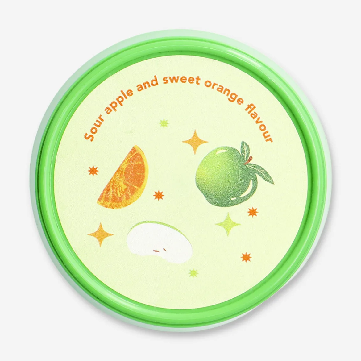 Candy floss - Sour apple and sweet orange flavour