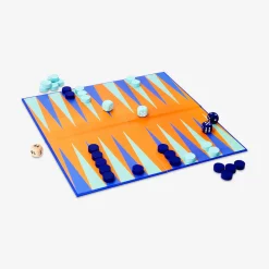 Cardboard Backgammon game