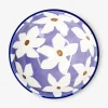 Ceramic bowl with floral design - 8 cm
