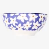 Ceramic bowl with floral design - 14 cm