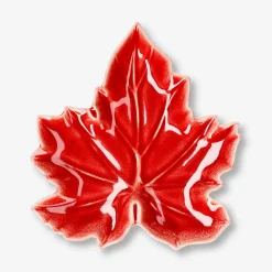Ceramic leaf dish - 20 cm