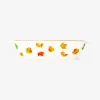 Ceramic oven dish with leaf design - 12x20 cm
