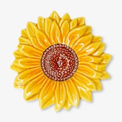 Ceramic sunflower dish - 10 cm