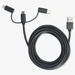 Charging cable. For USB-C, Micro USB and lightning