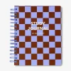 Chequered study planner 2026-2027 - English