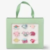 Children's rings with cute motifs - 9 pcs
