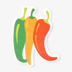 Chilli napkins - 16 pcs
