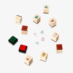 Christmas stamps - 9 pcs