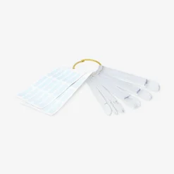Clear nail swatches