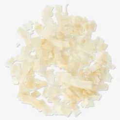 Coconut pieces. Roasted
