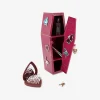 Coffin locker with magnets