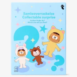 Collectable surprise - Animal outfit characters in flocking