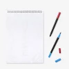 Colour by numbers colouring pad with markers