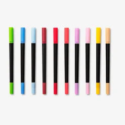 Colour by numbers colouring pad with markers