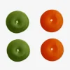 3 Colourway tealight candles - 18 pcs