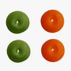 3 Colourway tealight candles - 18 pcs