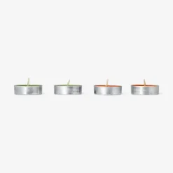 3 Colourway tealight candles - 18 pcs