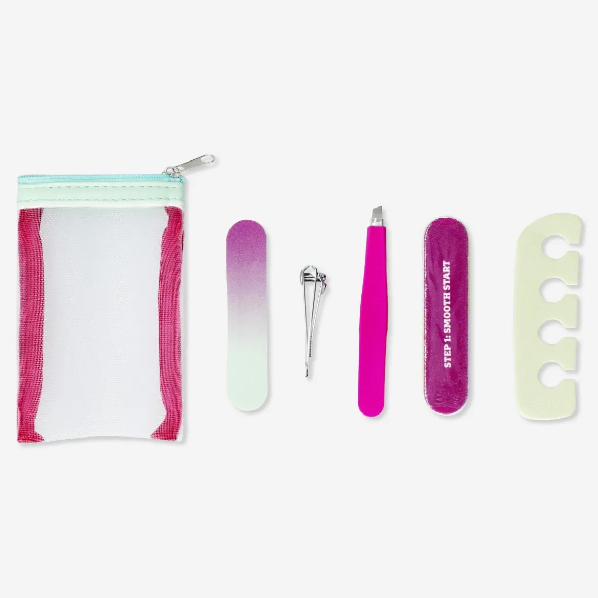 Compact manicure and pedicure set - 5 pieces