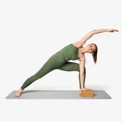 Cork yoga block