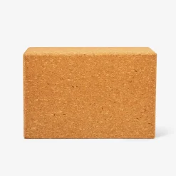 Cork yoga block