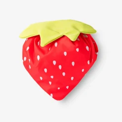 Cosmetic bag as strawberry