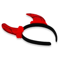 Costume hairband with devil horns - For adults