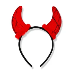 Costume hairband with devil horns - For adults