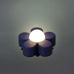 Cosy lamp - Purple flower