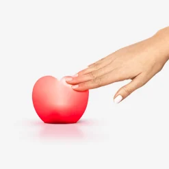Cosy lamp - Red heart
