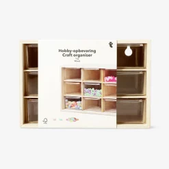 Craft organiser with 9 drawers