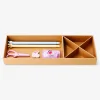 Craft paper desk tray