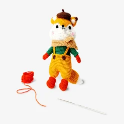 Crochet kit - Fox in dress