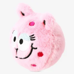 Cuddly ball - Pink leopard