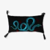 Cushion with snake print - 20x40 cm