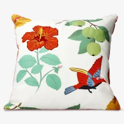 Cushion with tropical print - 45x45 cm