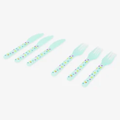 Cutlery set with foil detail - 6 pcs