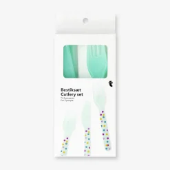 Cutlery set with foil detail - 6 pcs