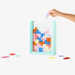 3D block puzzle in frame
