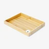 Decorative bamboo tray - 20 cm