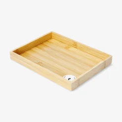 Decorative bamboo tray - 20 cm