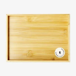 Decorative bamboo tray - 20 cm