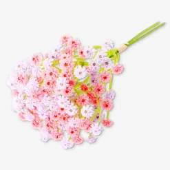 Decorative bouquet - Pink and lilac flowers