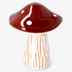 Decorative brown mushroom - 10 cm