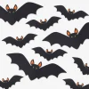 Decorative cardboard bats - 20 pcs