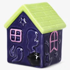 Decorative ceramic Halloween house - 10 cm