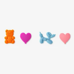 Decorative figures for storage boxes - 4 pcs