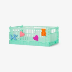 Decorative figures for storage boxes - 4 pcs